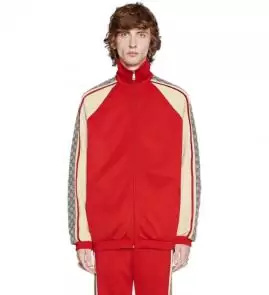 acheter gucci brand gg tracksuit shoulder gg red